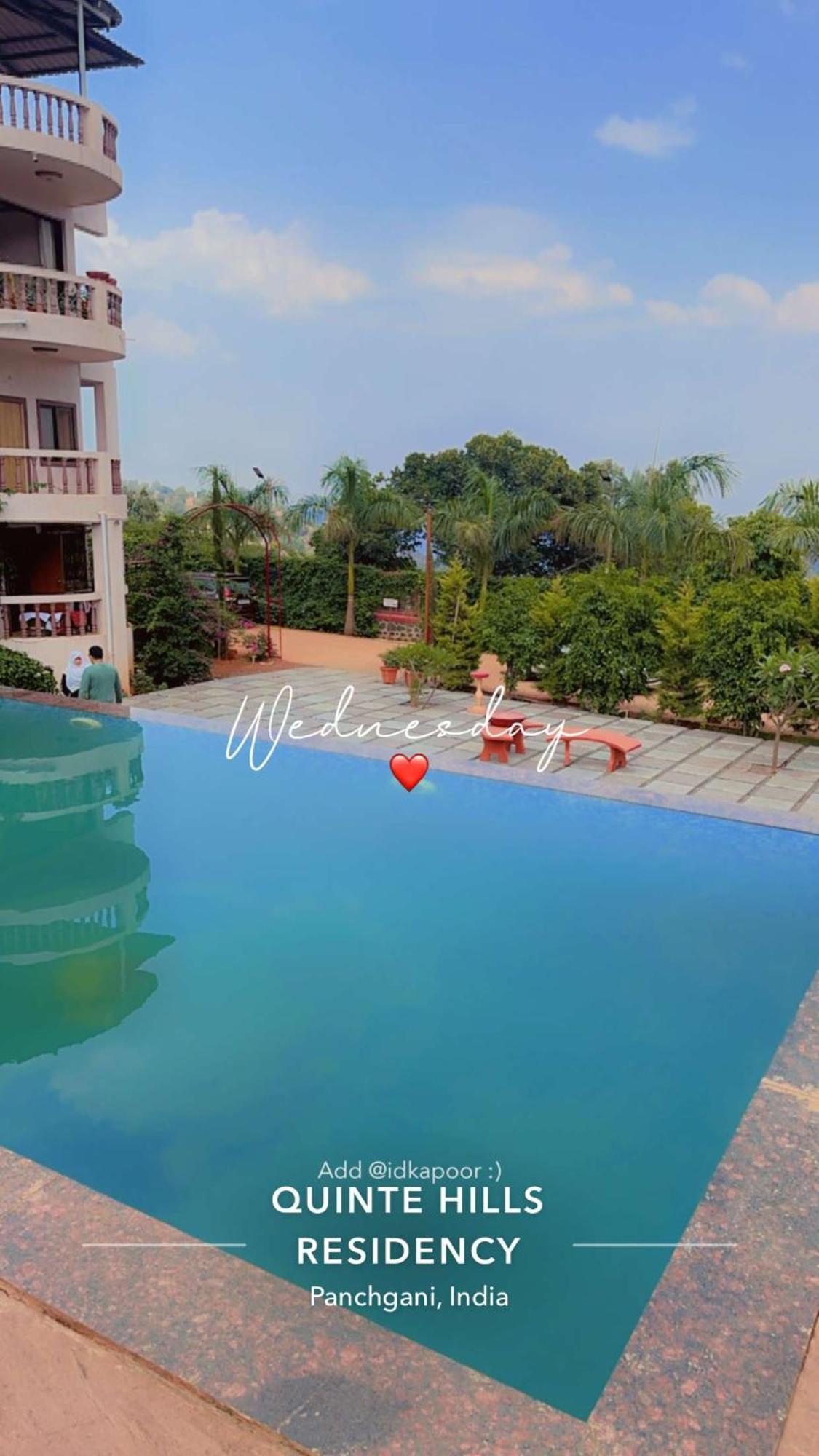 Quinte Hills Residency Villa Panchgani Exterior foto